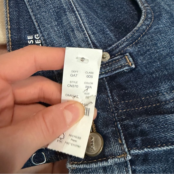 J crew Cuffed lower-rise wide-leg jean - Picture 2 of 2